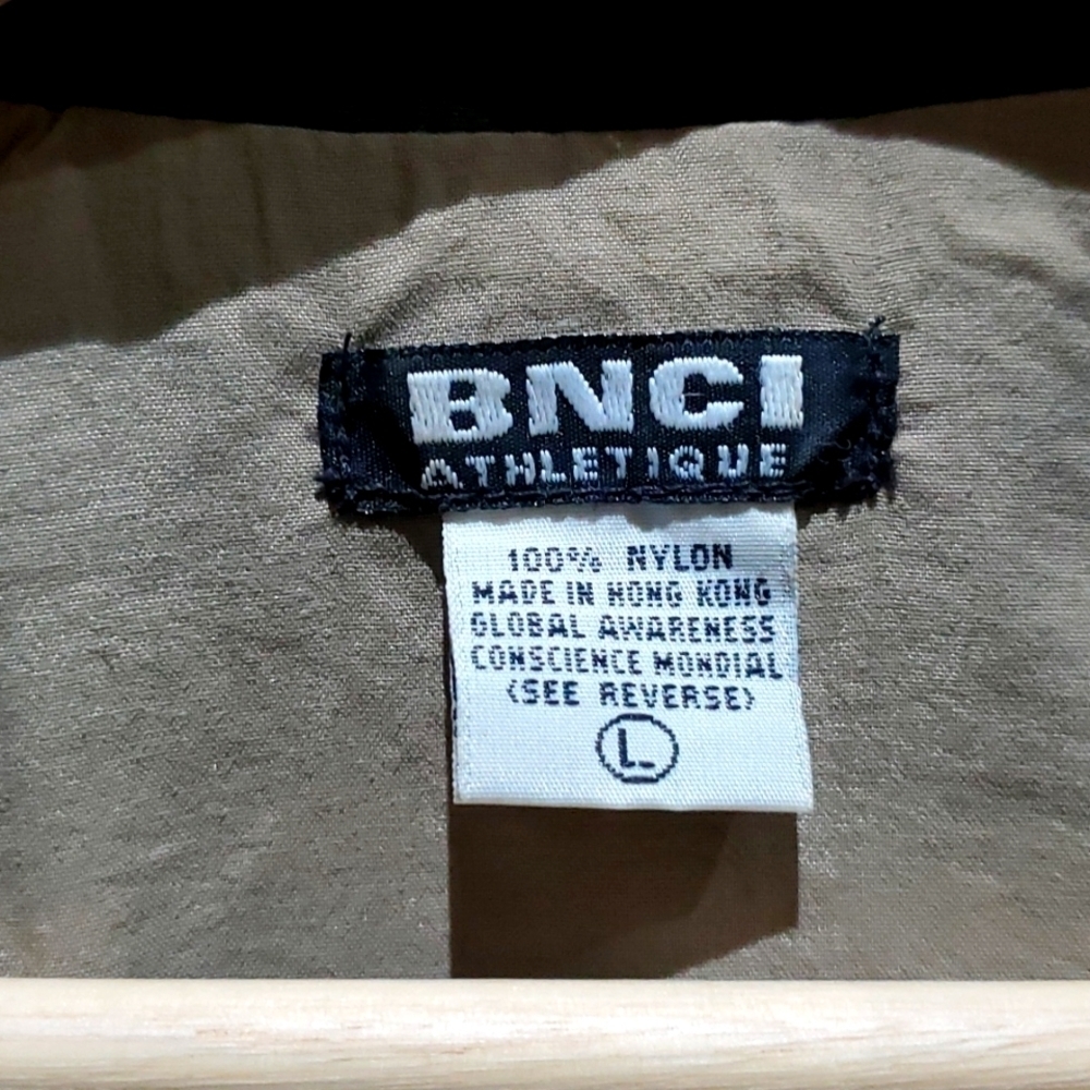 BNCI ATHLETIQUE OUTERWEAR GREEN VEST SIZE LARGE GORP - Picture 3 of 8